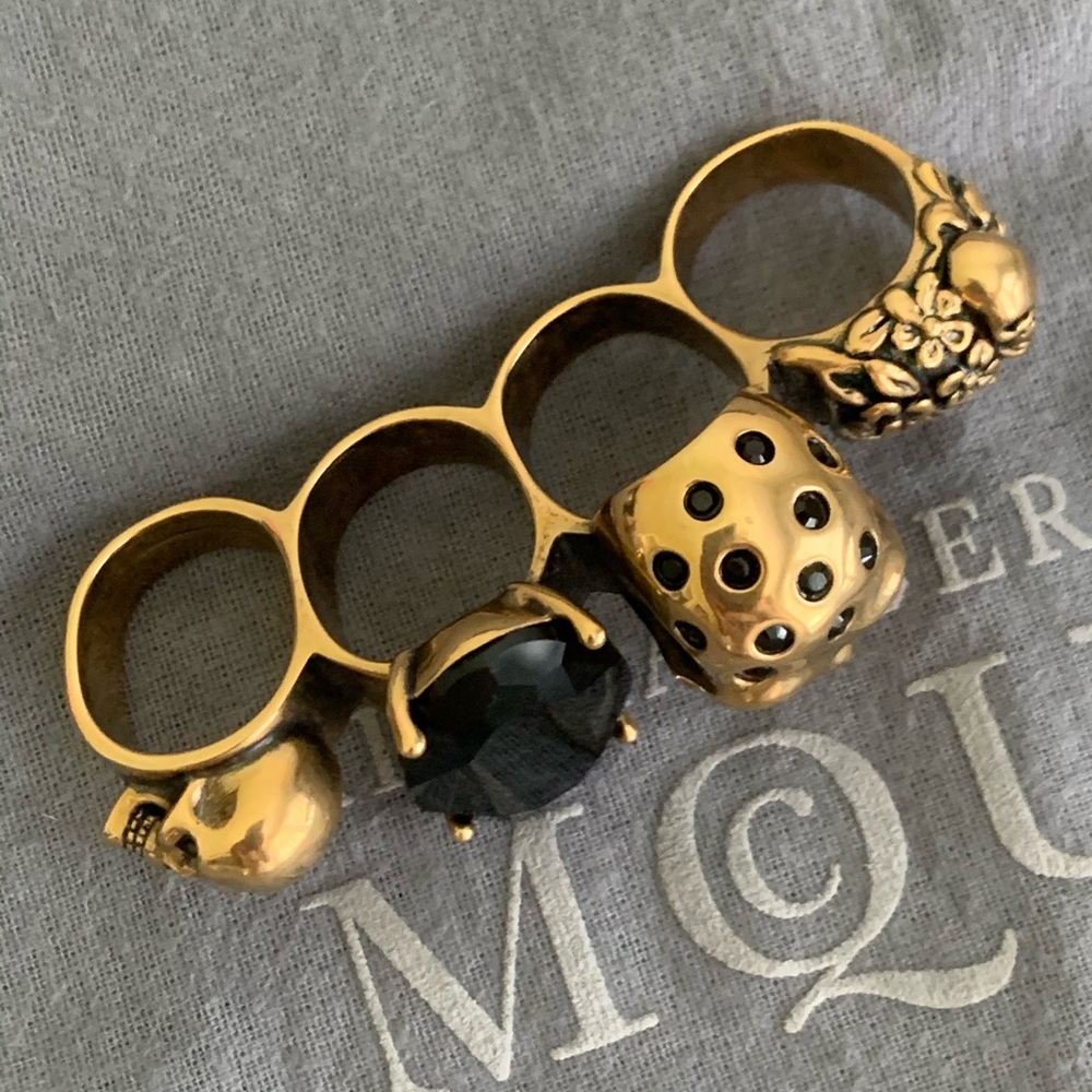 Alexander Mcqueen Knuckle Ring - Picture 9 of 16